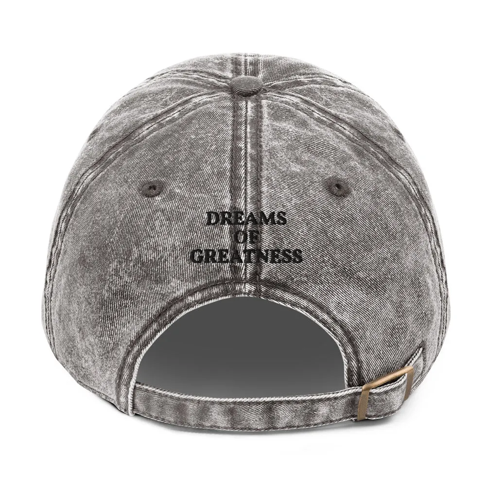 Paw Print New School Vintage Cap