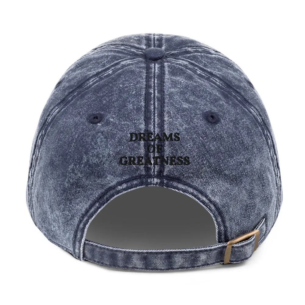 Paw Print New School Vintage Cap