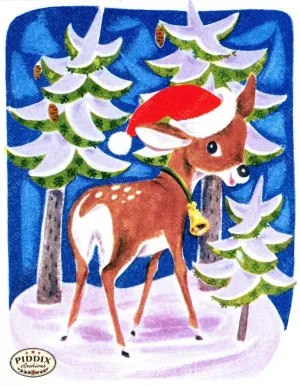 PDXC9800 -- Christmas Deer