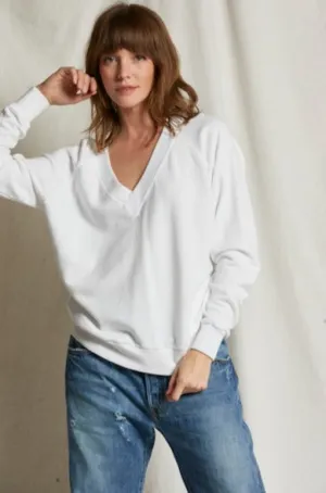 Perfect White Tee Sinead V-Neck Sweatshirt