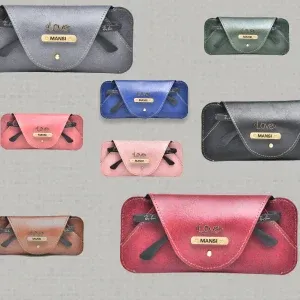 Personalized Stylish Eyewear Case - Blue