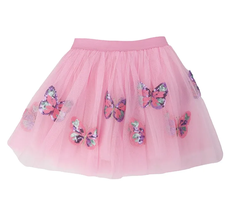 Pink Sequin Butterfly Tutu 2-6Y