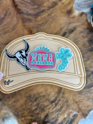 Pink Western Mama Patch Pack