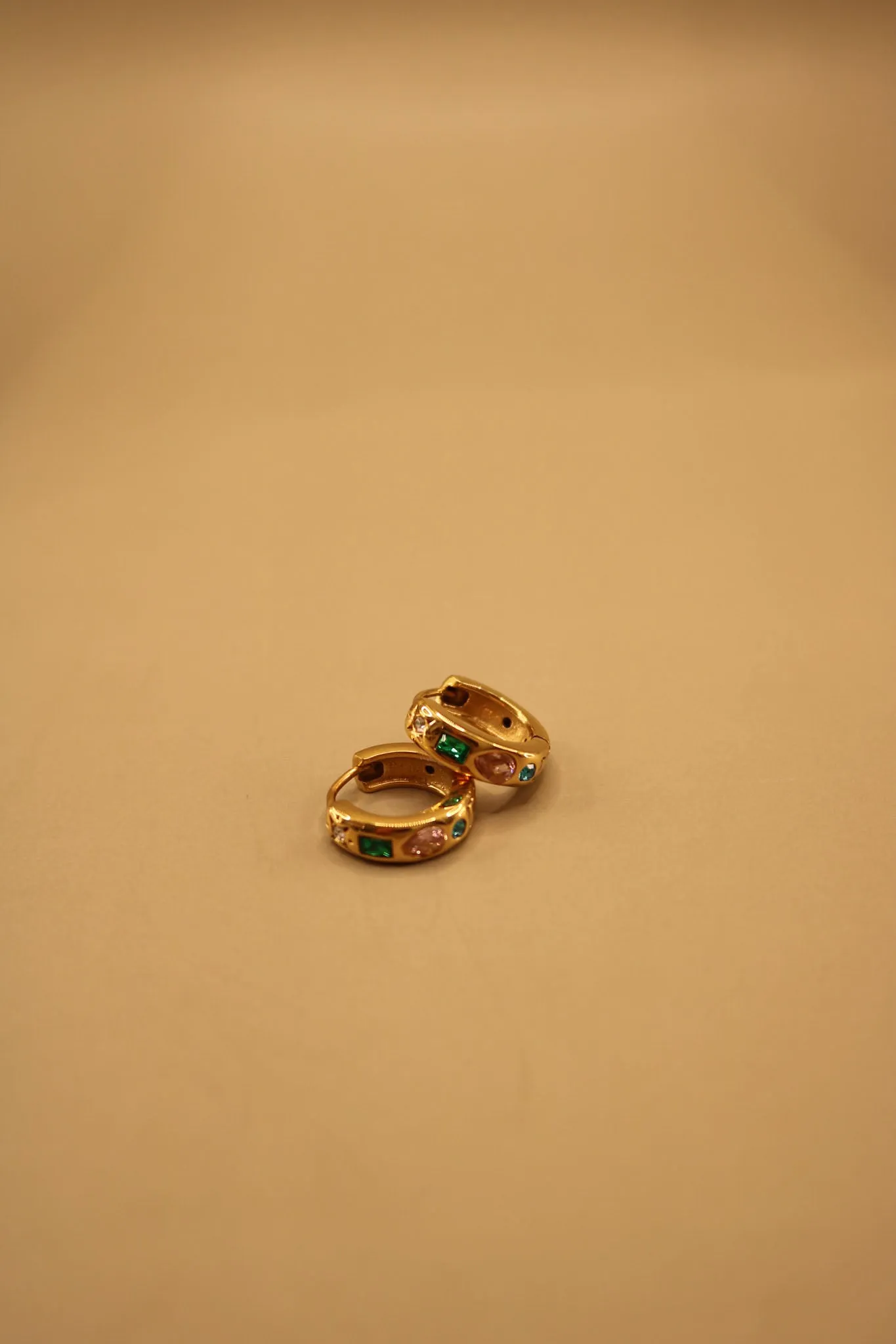Pixie Gem Hoop Earrings