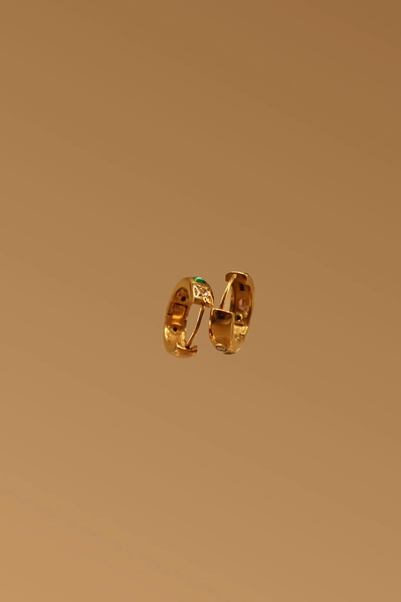 Pixie Gem Hoop Earrings
