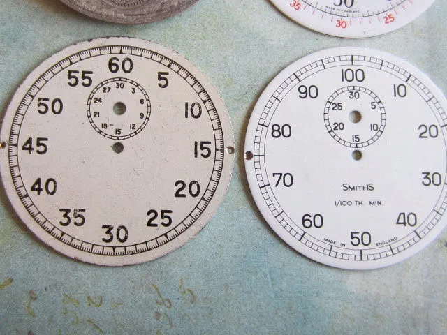 Pocket Watch - Stop watch Faces Vintage Antique Metal - p3