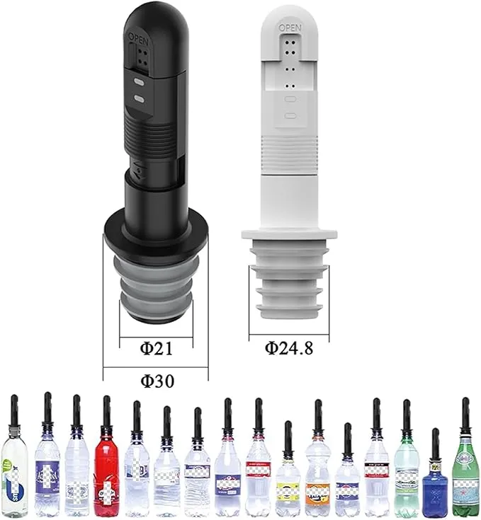 Portable Bidet Sprayer - Handheld, Powerful Spray, Fits Bottleneck 21-25mm Water Bottles - Ideal for Women & Children - ABS Material - Compact & Lightweight (500g)