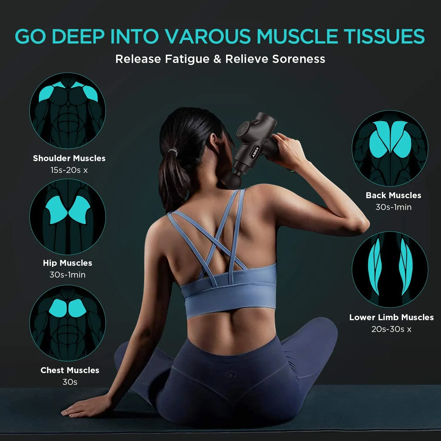Professional Deep Muscle Therapy Massage Gun