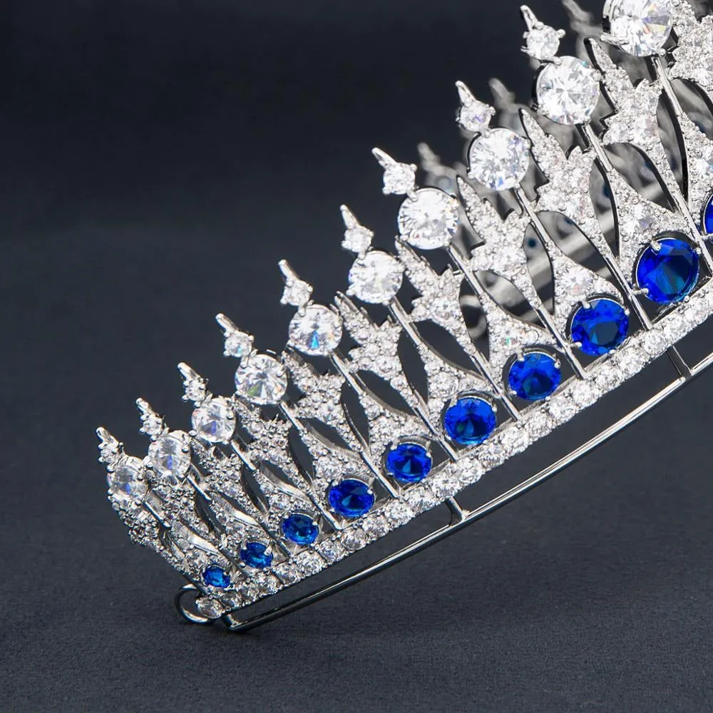 Queen Emma of the Netherlands' Sapphire Parure Tiara