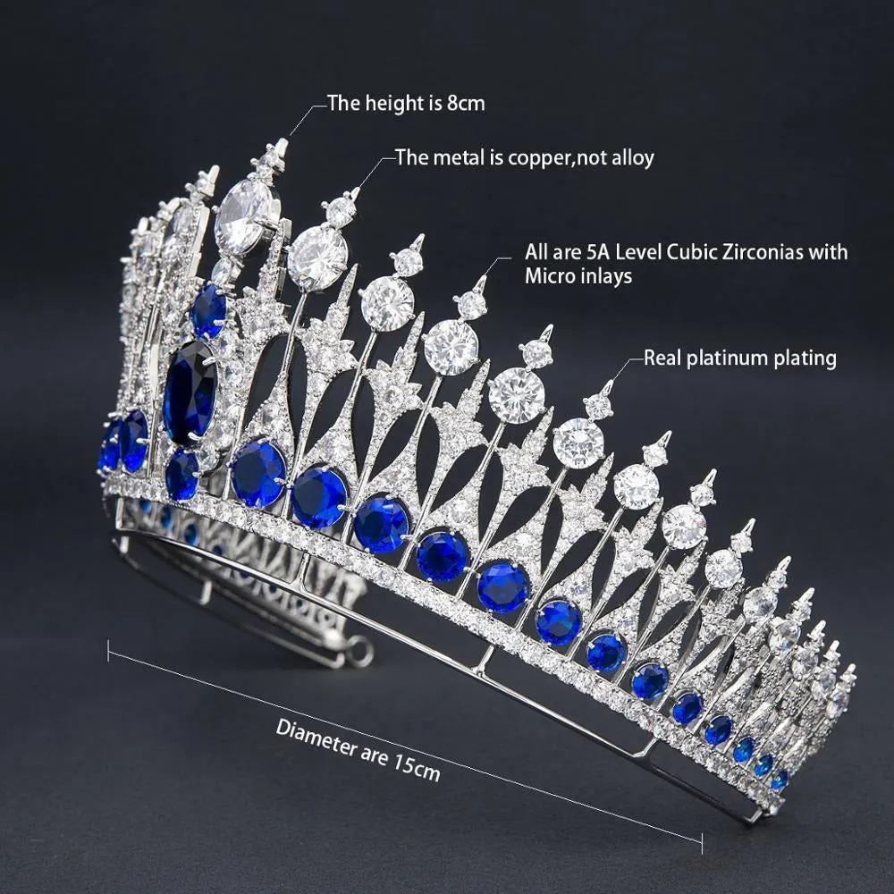 Queen Emma of the Netherlands' Sapphire Parure Tiara