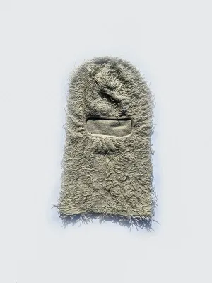 "Beige/Tan" Distressed Balaclava Mask