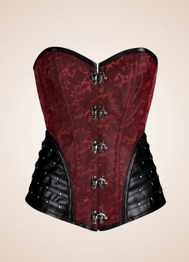 Red Steampunk Corset