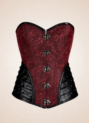 Red Steampunk Corset