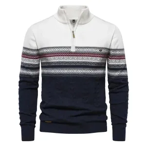Retro Casual Faas Sweater