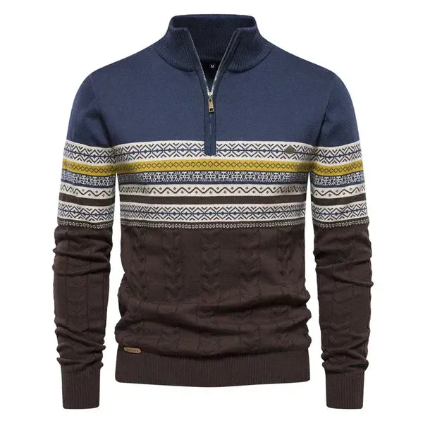 Retro Casual Faas Sweater