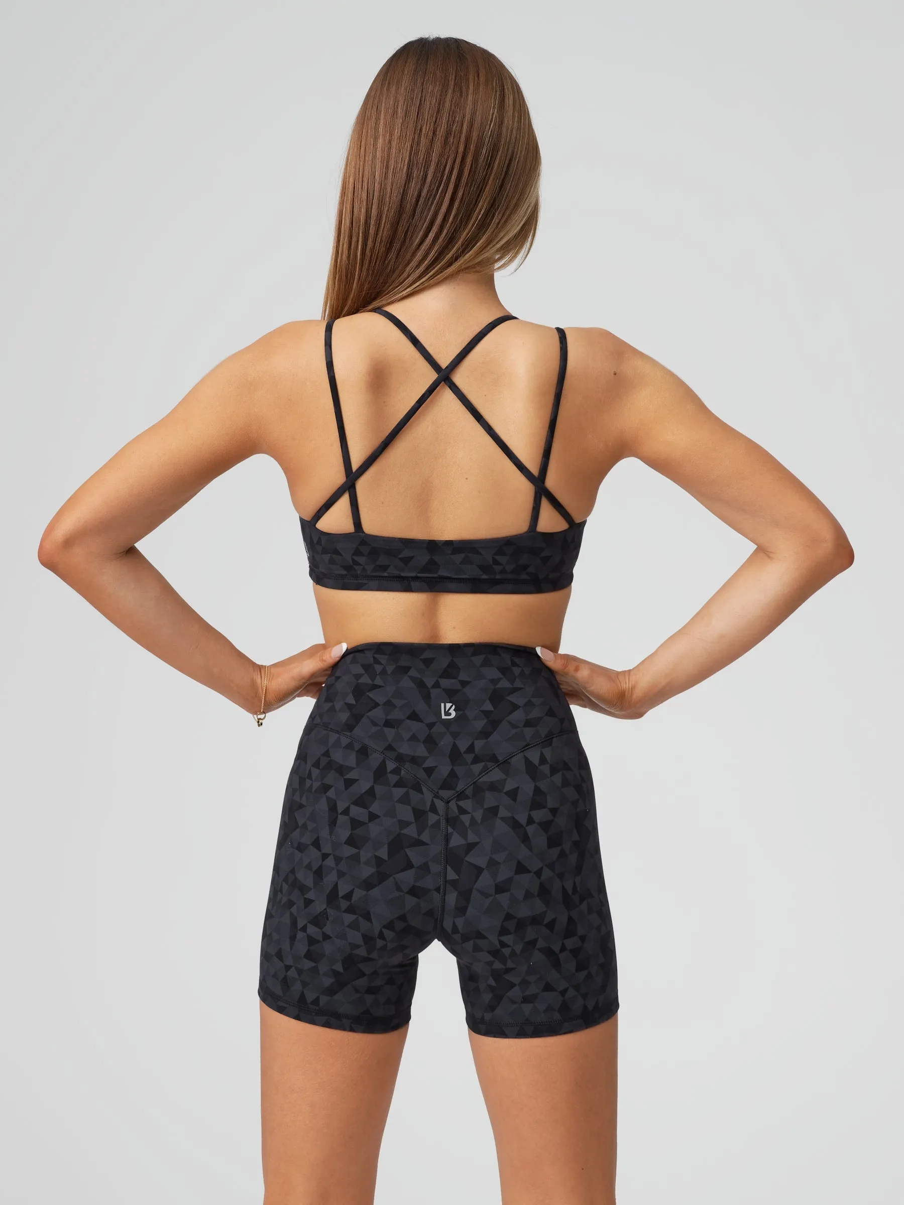 Revolve Sports Bra - Dimension Print