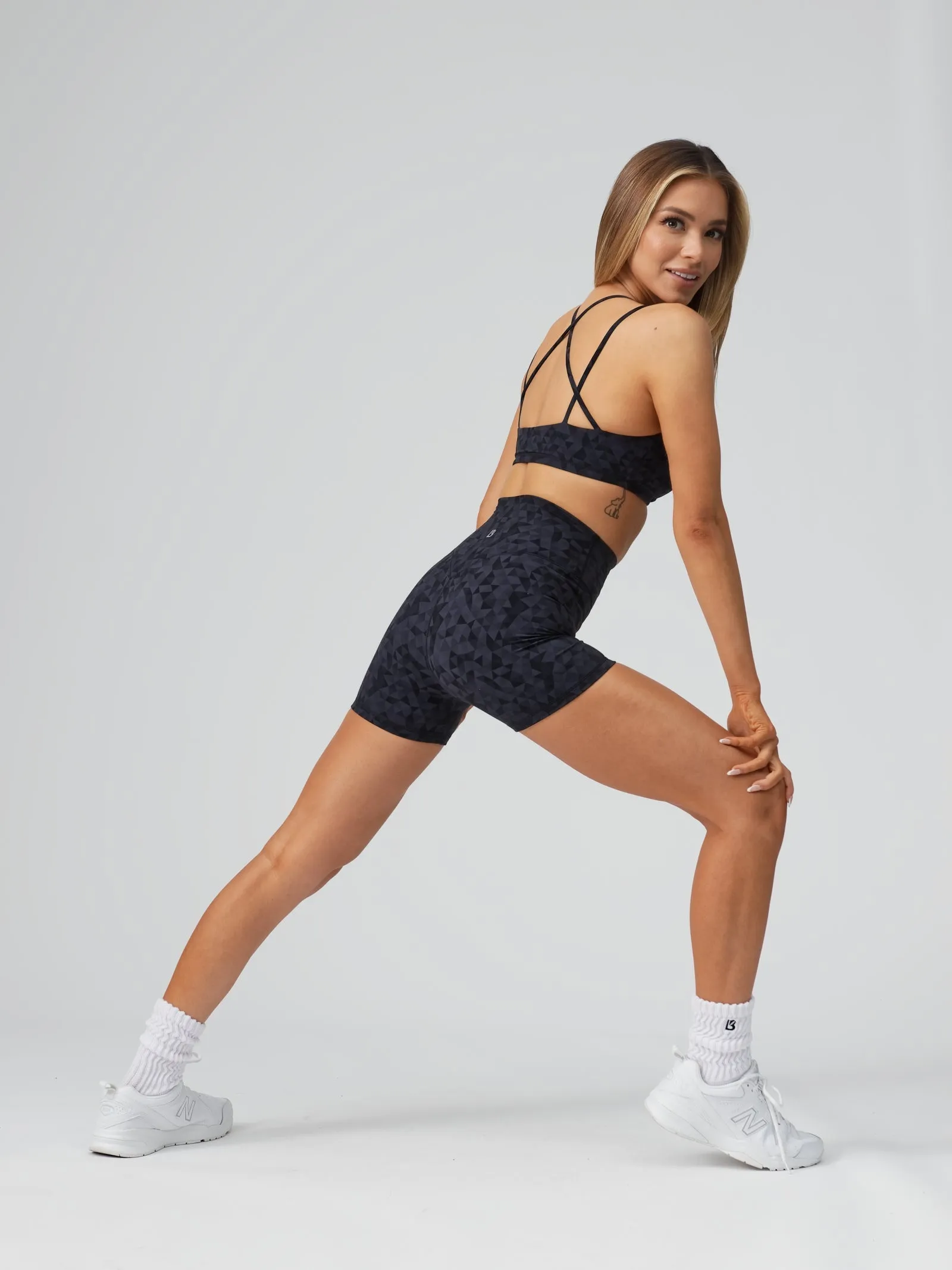 Revolve Sports Bra - Dimension Print