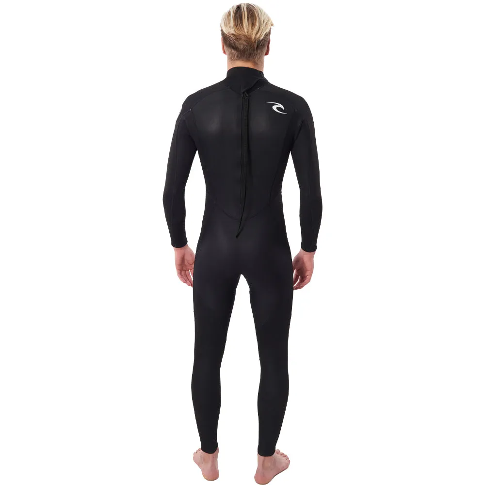 Rip Curl Freelite 3/2mm Back Zip Summer Wetsuit  - Black
