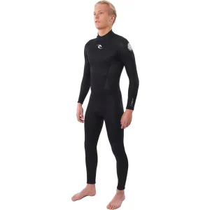 Rip Curl Freelite 3/2mm Back Zip Summer Wetsuit  - Black