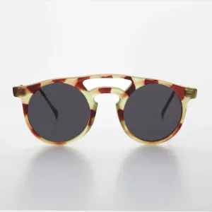 Round Victorian Steampunk Vintage Sunglass - Edgar