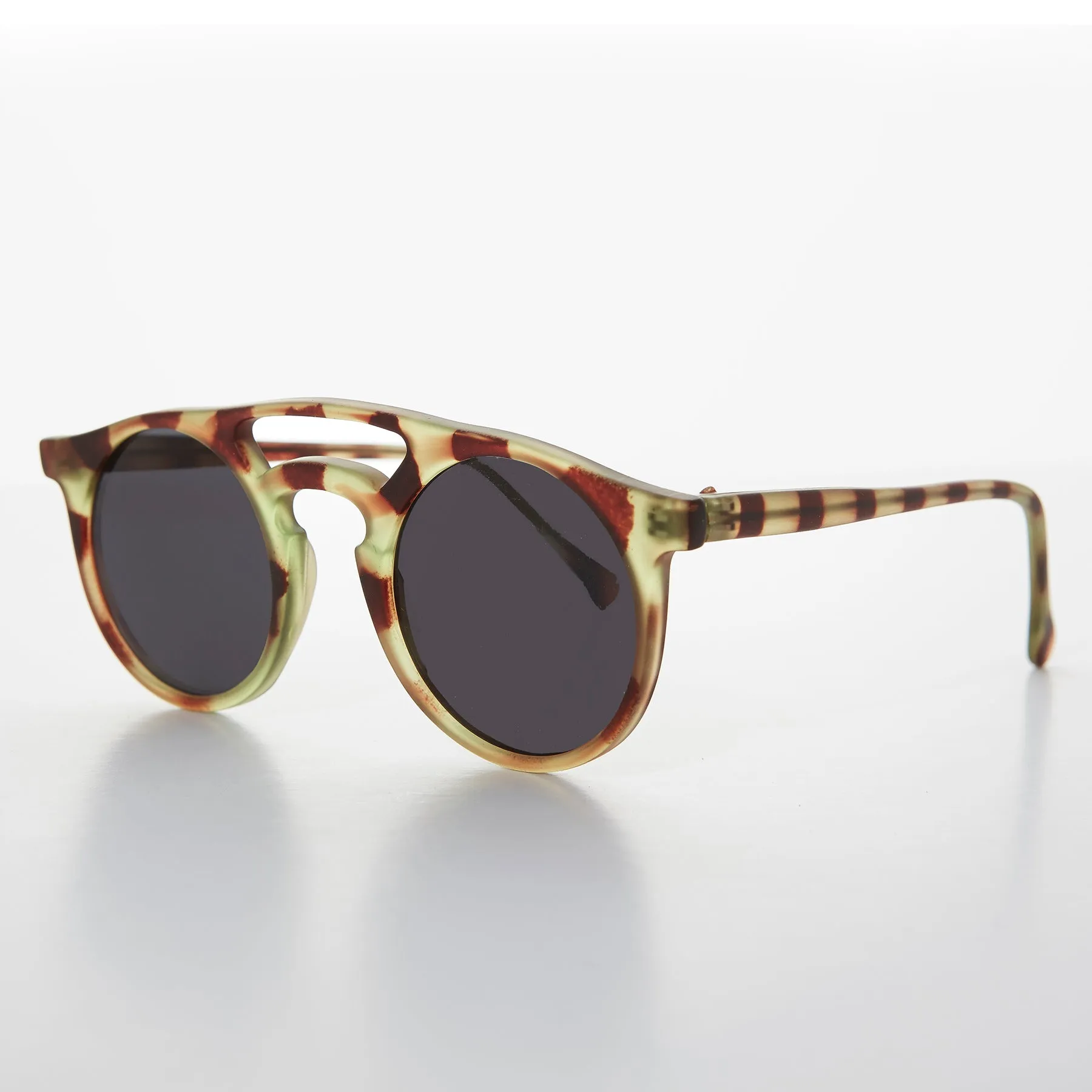 Round Victorian Steampunk Vintage Sunglass - Edgar