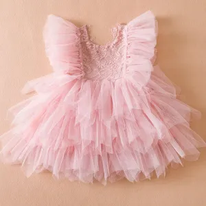 Ruffles Lace Dress