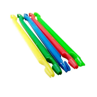SAMSFX 10 Pcs x Plastic Multicolor Fishing Hook Disgorgers Detacher Dehooker Removers
