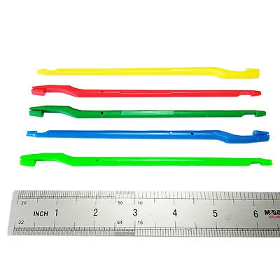 SAMSFX 10 Pcs x Plastic Multicolor Fishing Hook Disgorgers Detacher Dehooker Removers
