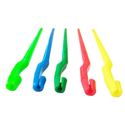 SAMSFX 10 Pcs x Plastic Multicolor Fishing Hook Disgorgers Detacher Dehooker Removers