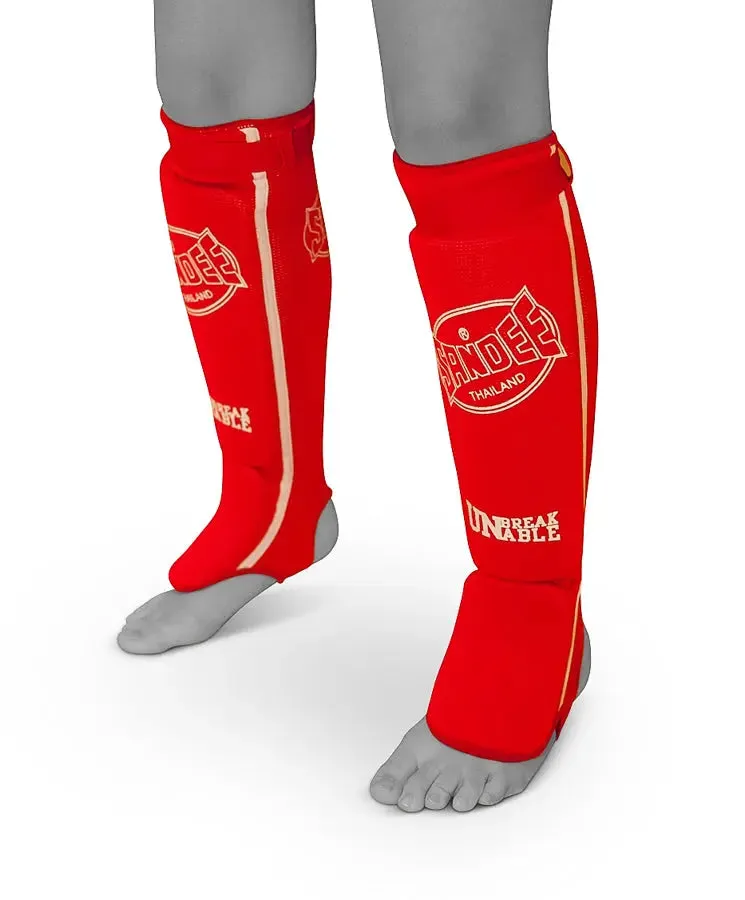 Sandee Cotton Lightweight Shin Guards