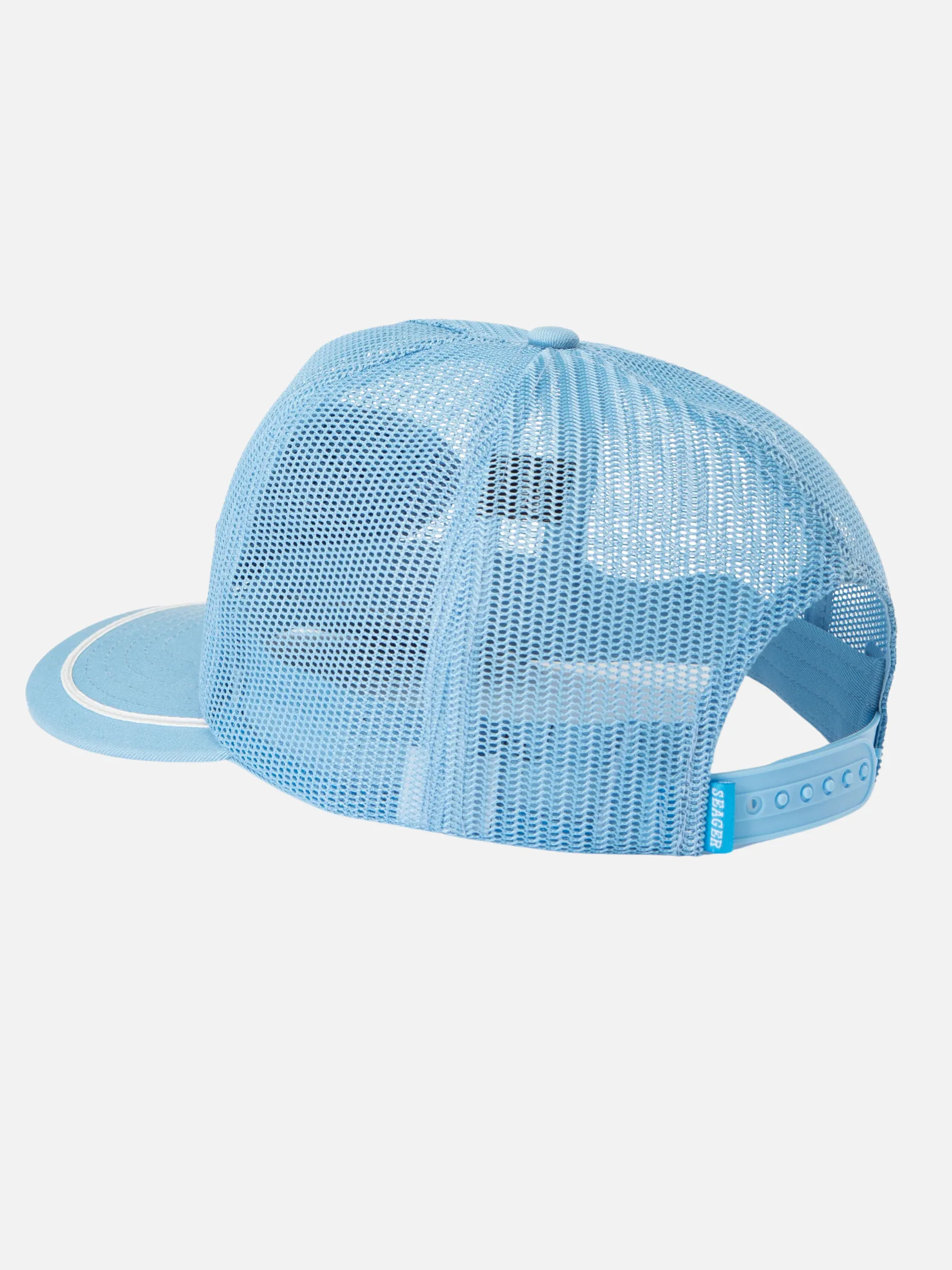 Seager Old Town All Mesh Snapback - Blue