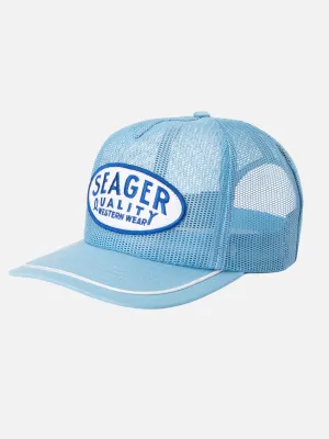 Seager Old Town All Mesh Snapback - Blue