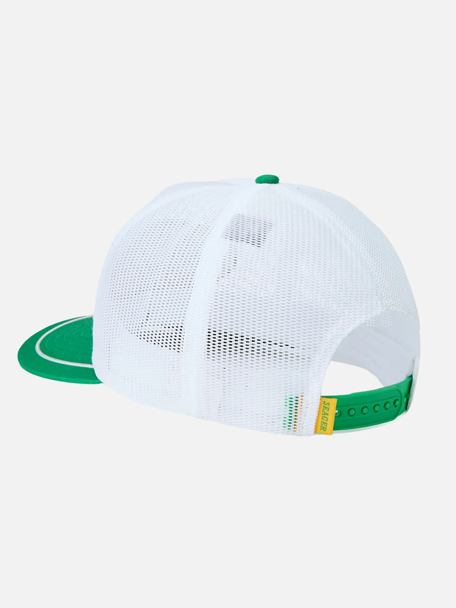 Seager Old Town All Mesh Snapback - White