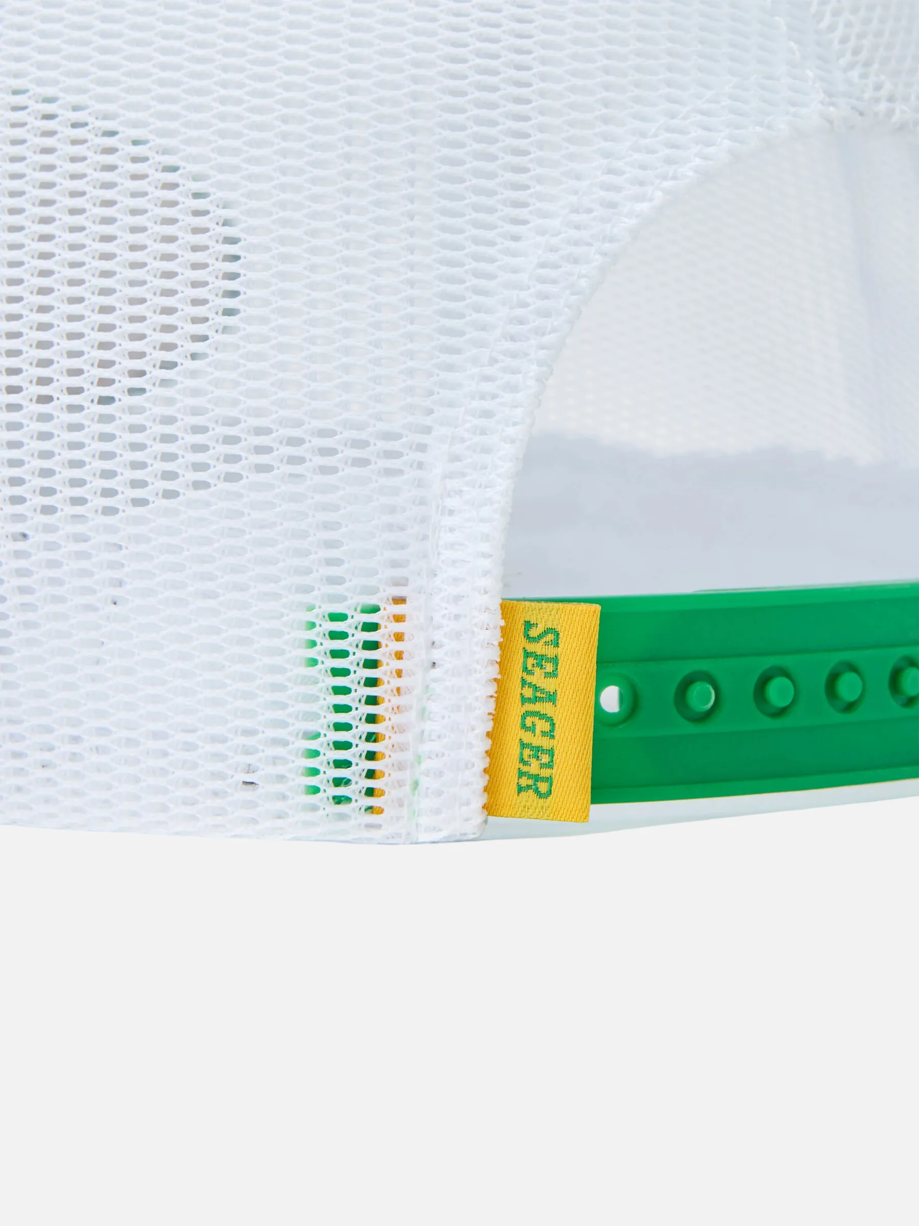 Seager Old Town All Mesh Snapback - White
