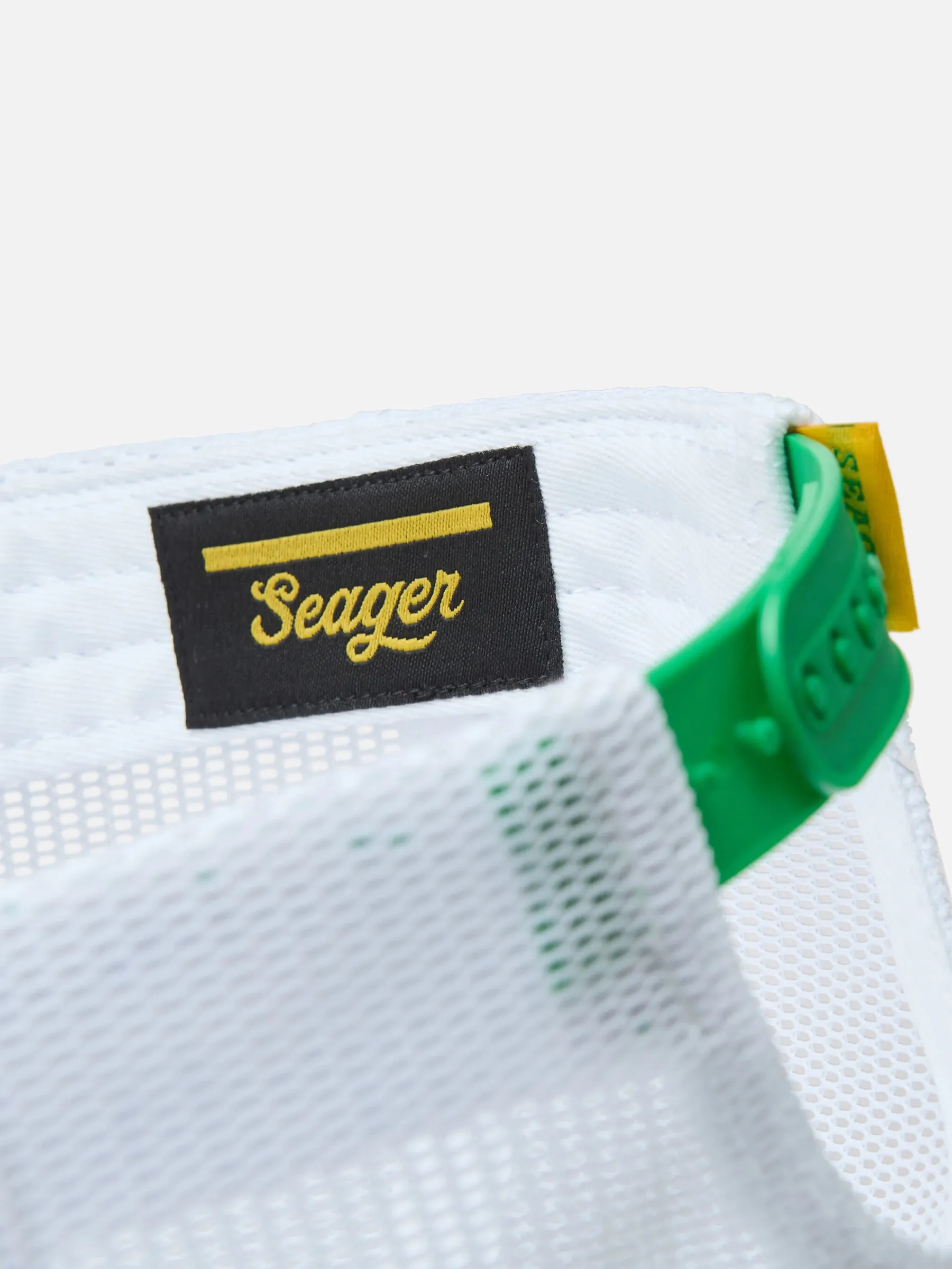 Seager Old Town All Mesh Snapback - White