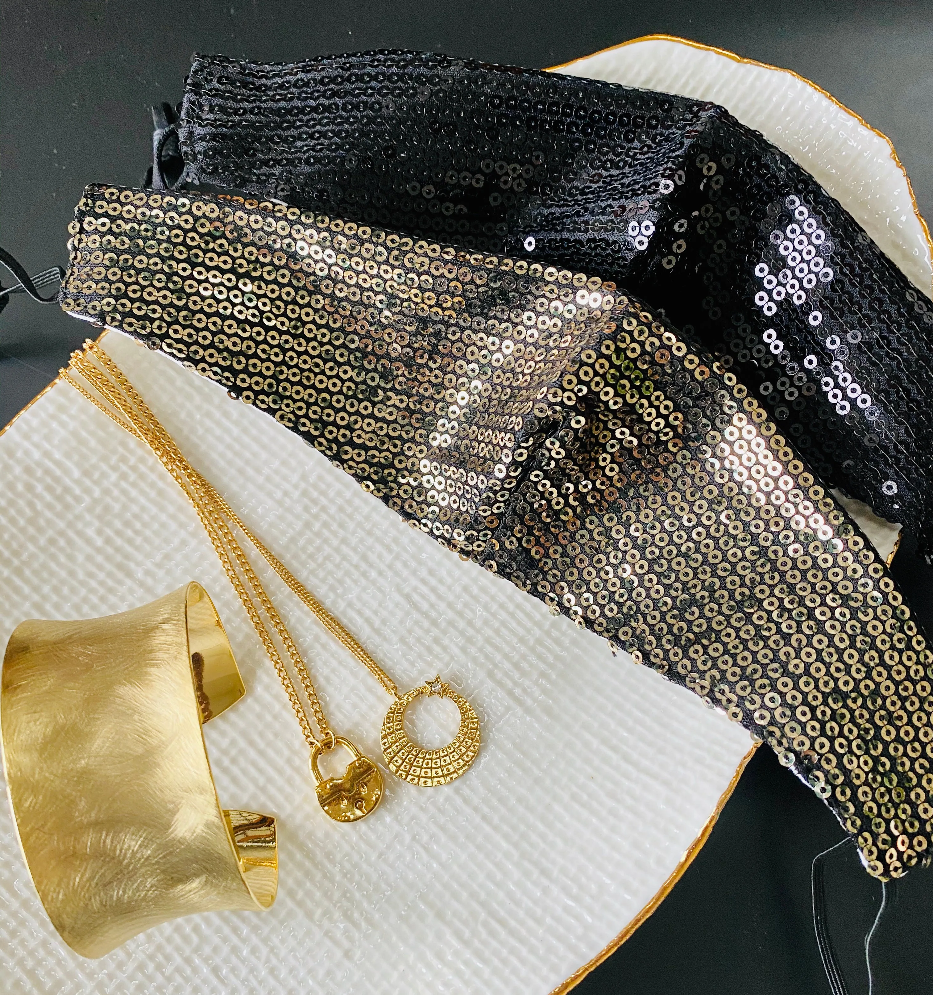Sequin Face Mask