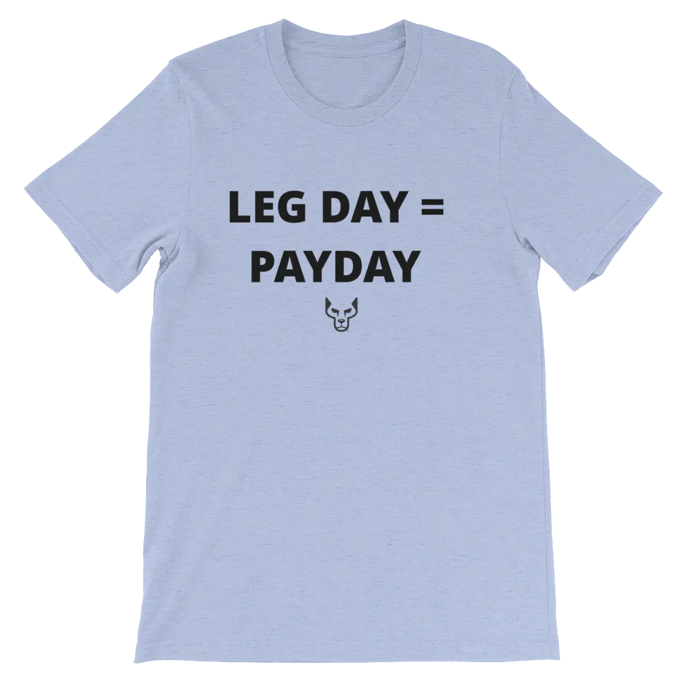 Short-Sleeve Unisex T-Shirt, UnderDog, Leg Day