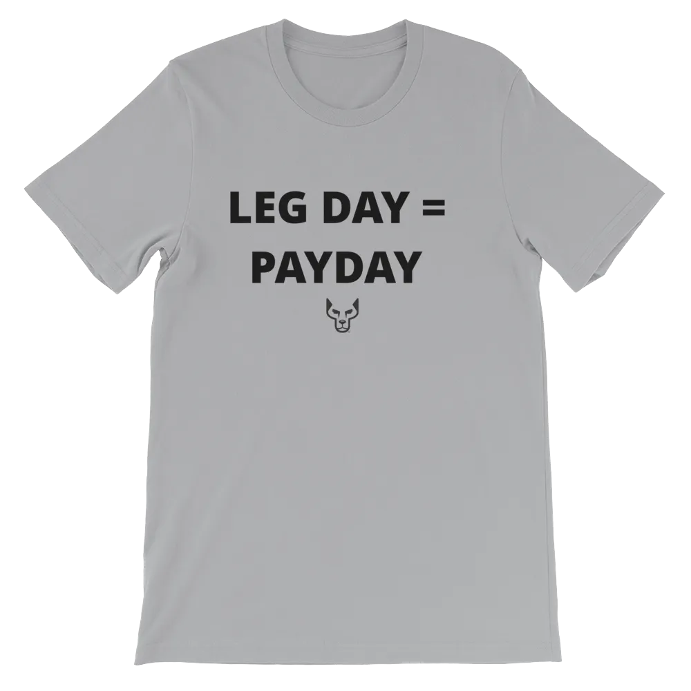 Short-Sleeve Unisex T-Shirt, UnderDog, Leg Day
