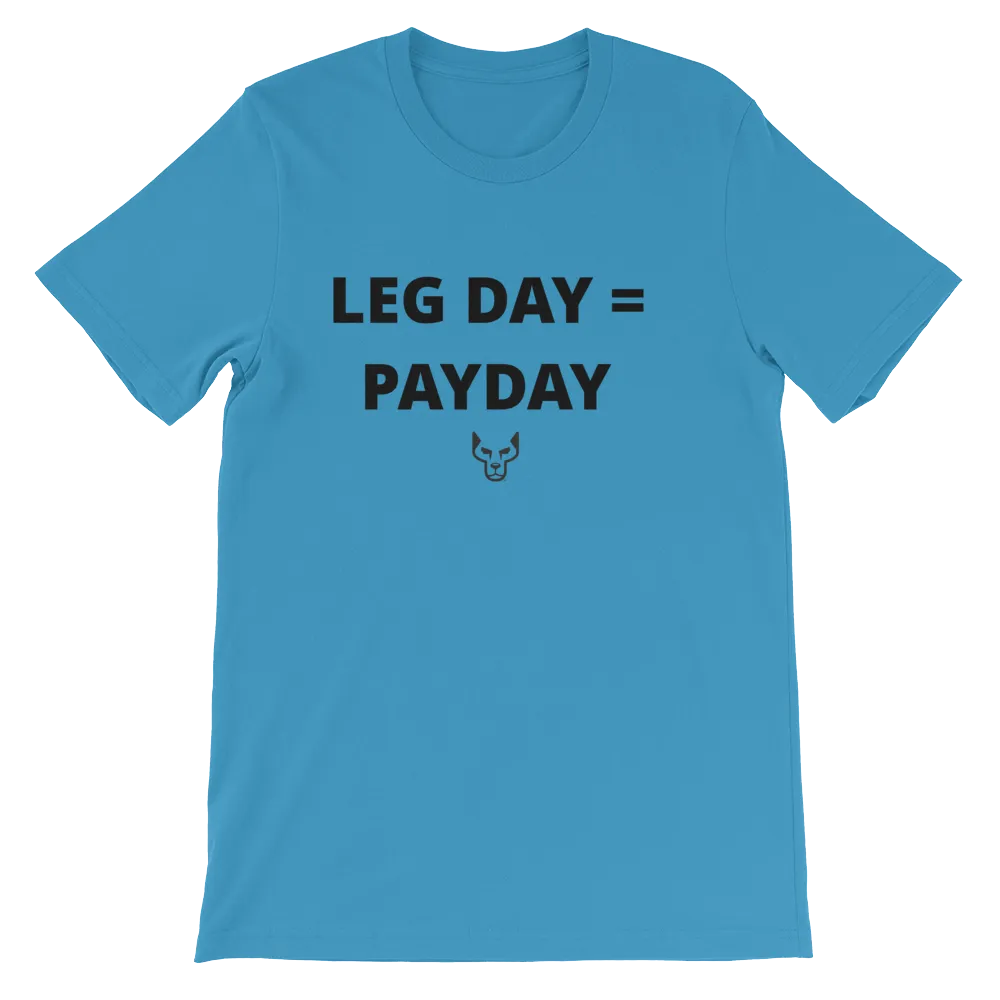 Short-Sleeve Unisex T-Shirt, UnderDog, Leg Day