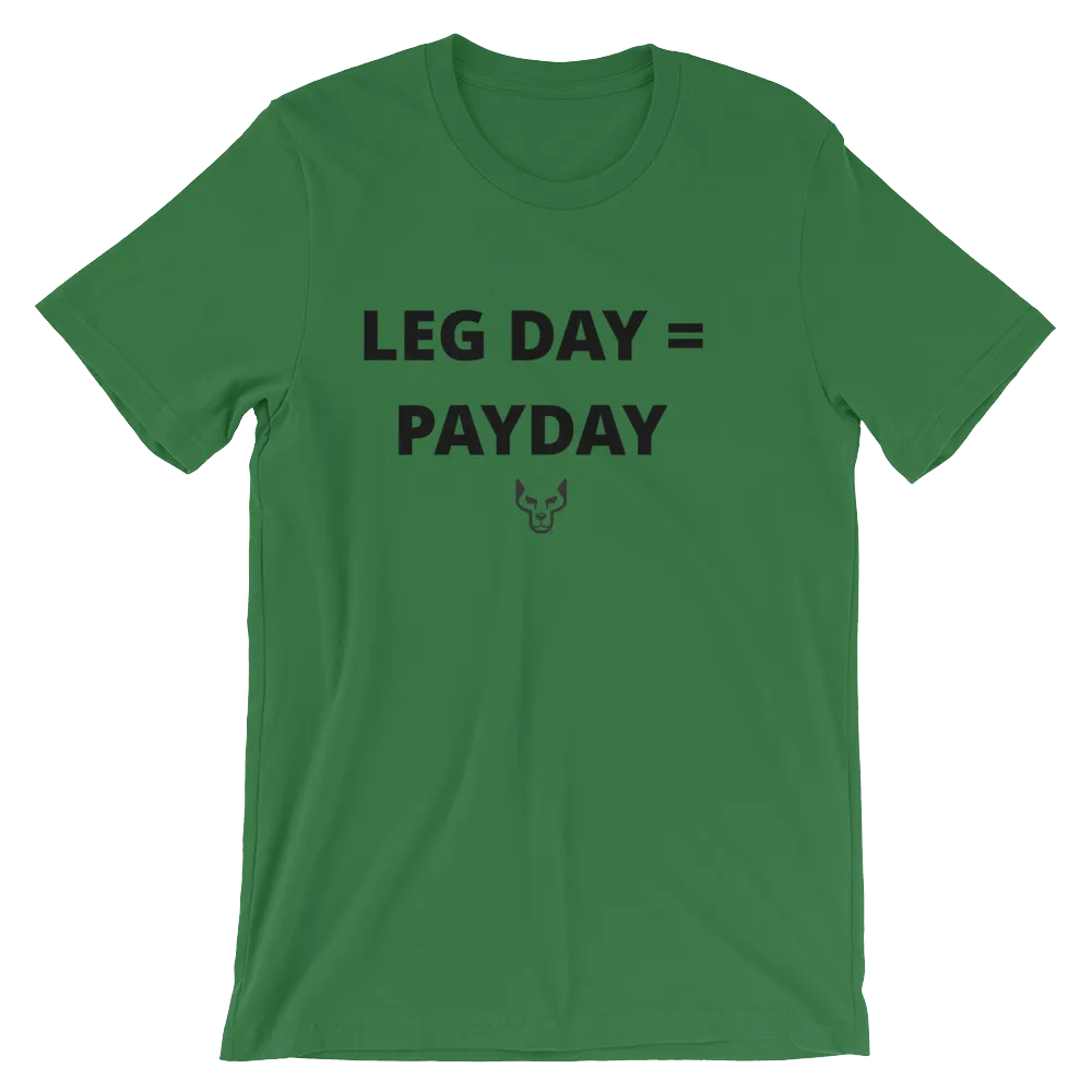 Short-Sleeve Unisex T-Shirt, UnderDog, Leg Day