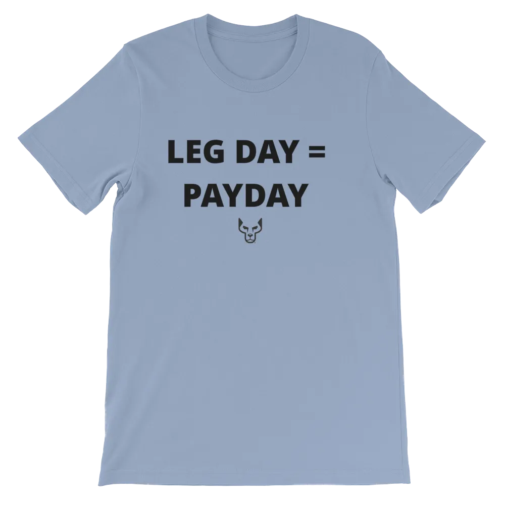 Short-Sleeve Unisex T-Shirt, UnderDog, Leg Day