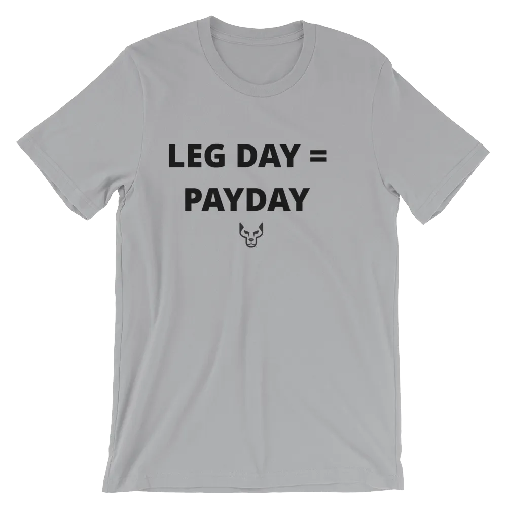 Short-Sleeve Unisex T-Shirt, UnderDog, Leg Day