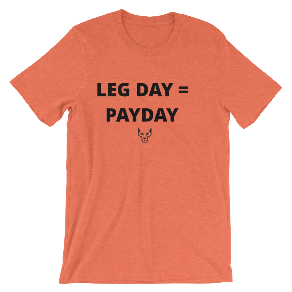 Short-Sleeve Unisex T-Shirt, UnderDog, Leg Day