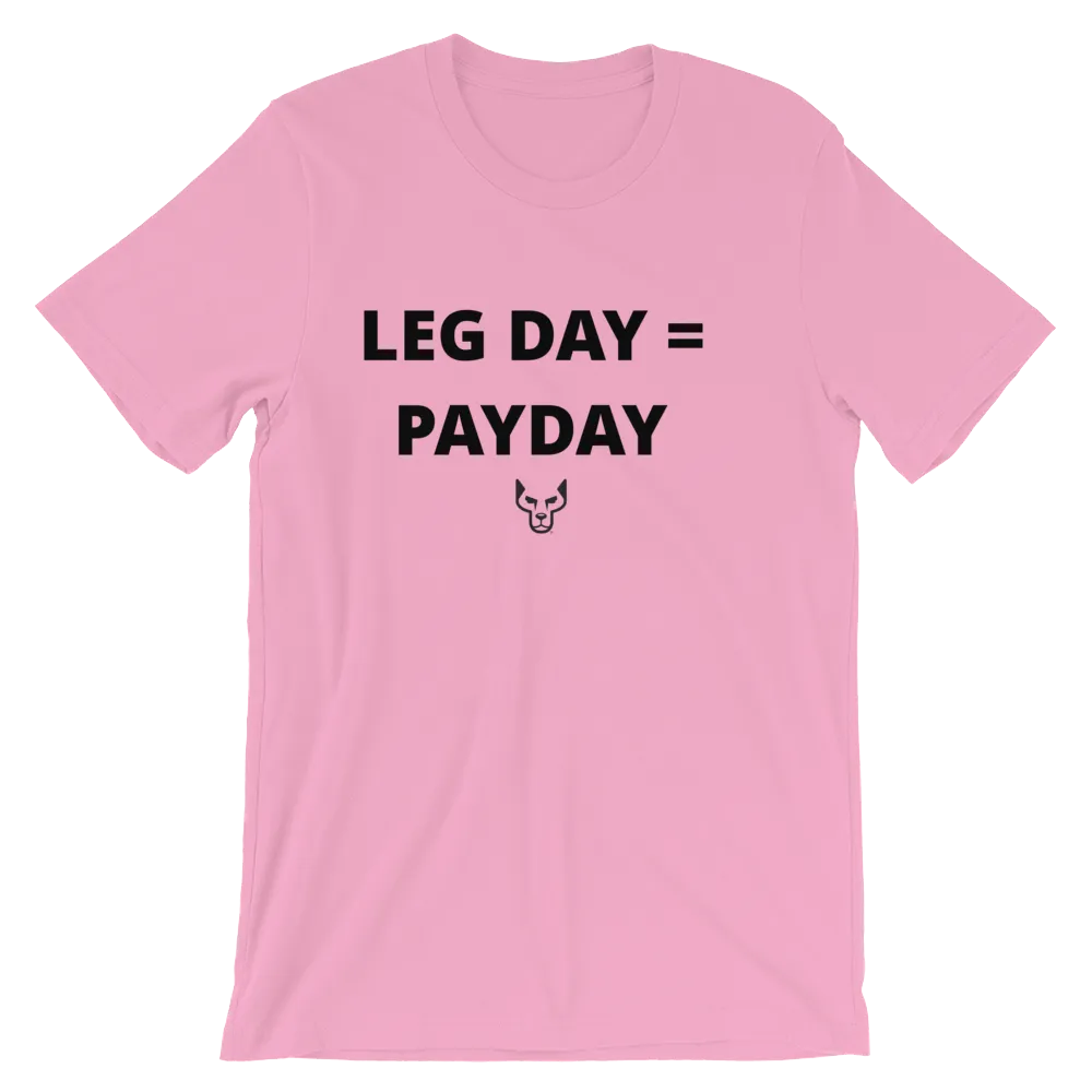 Short-Sleeve Unisex T-Shirt, UnderDog, Leg Day