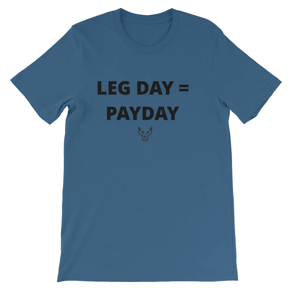 Short-Sleeve Unisex T-Shirt, UnderDog, Leg Day