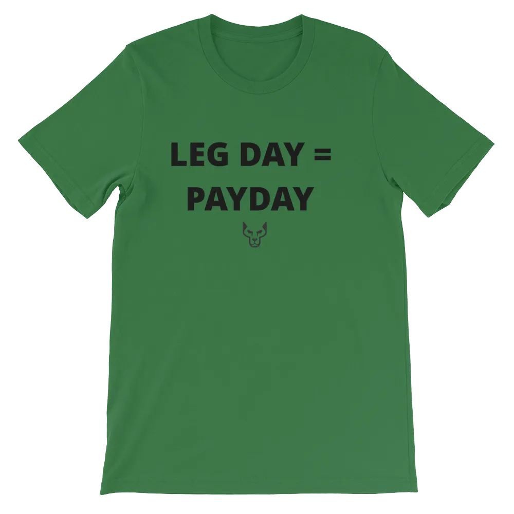 Short-Sleeve Unisex T-Shirt, UnderDog, Leg Day