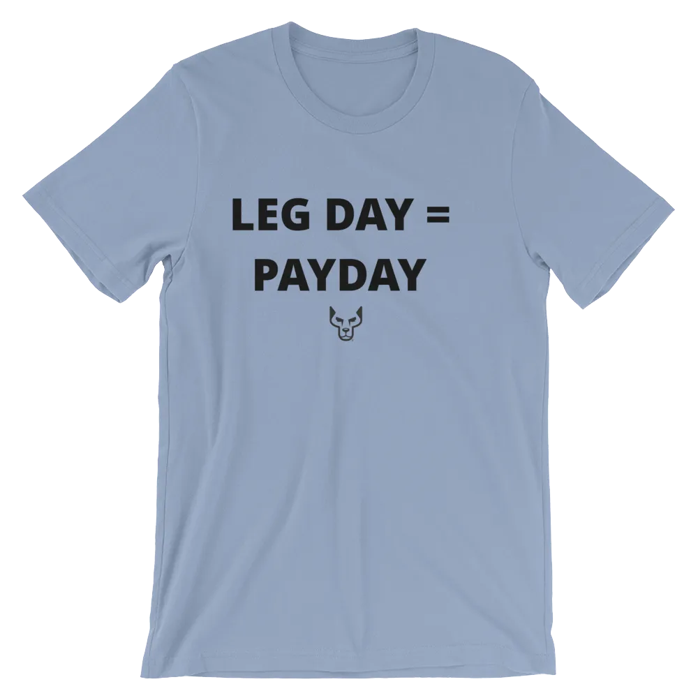 Short-Sleeve Unisex T-Shirt, UnderDog, Leg Day