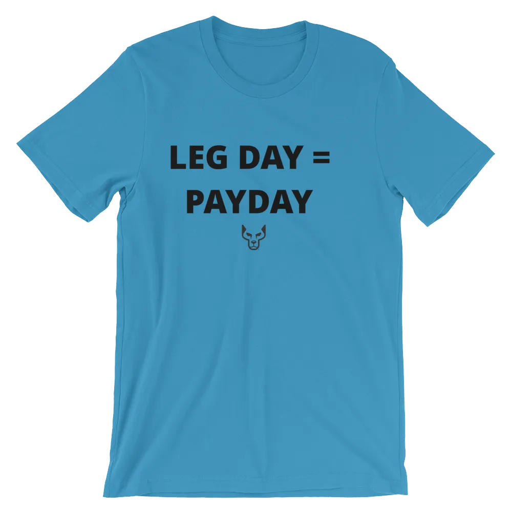 Short-Sleeve Unisex T-Shirt, UnderDog, Leg Day