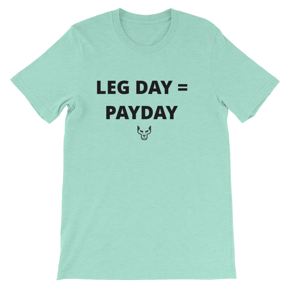 Short-Sleeve Unisex T-Shirt, UnderDog, Leg Day