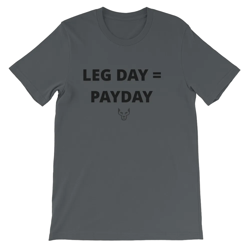 Short-Sleeve Unisex T-Shirt, UnderDog, Leg Day